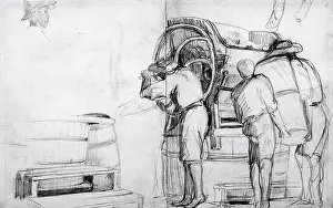 Fane: Pressing Grapes, 1894-1898