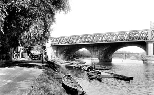 Ribble: Preston, the Bridge over the Ribble 1903