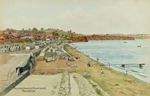 Paignton: Preston Sands and Promenade, Paignton, Devon