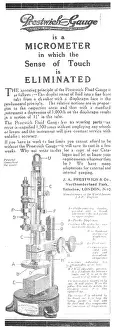 Prestwich: Prestwich Fluid Gauge 1918