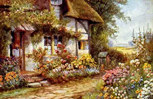 Idealised: Pretty cottage in rural England