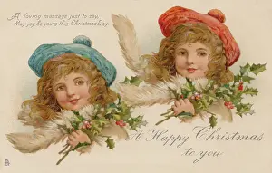 Shanters: Pretty girls with holly