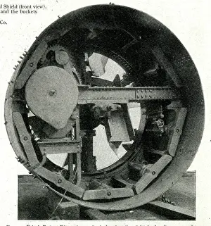 Diameter: Price's rotary digger for cutting tunnels