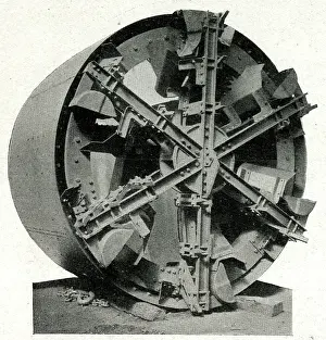 Removal: Price's rotary digger and greathead shield