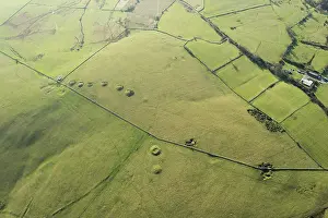 Barrows: Priddy Nine Barrows Cemetery, Somerset