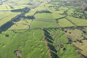 Enclosures: The Priddy Circles - circular earthwork enclosures, Somerset