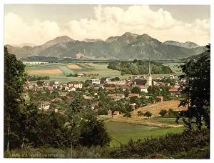 Prien: Prien on Chiemsee, Upper Bavaria, Germany