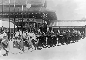 Accession: Priest after the coronation of Hirohito, 1928