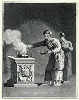 Communion: Priest at the Golden Altar of Incense