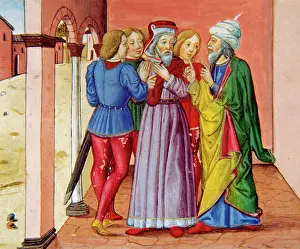 Priests: The priests are still looking for Jesus. Codex of Predis (14