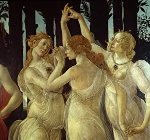 Botticelli: Primavera (detail), by Botticelli