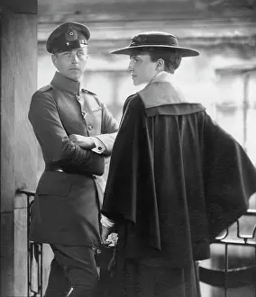 Saxe: Prince Adalbert and Princess Adelheid 1916