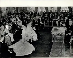 Paola: Prince Albert of Liege, wedding in Brussels