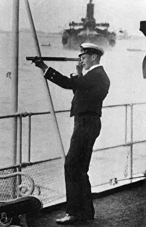 Ulcer: Prince Albert onboard HMS Collingwood