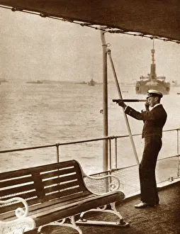 Midshipman: Prince Albert onboard HMS Collingwood