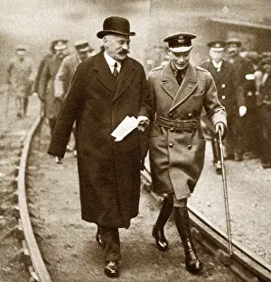 Prince Albert visits the Beardmore Works
