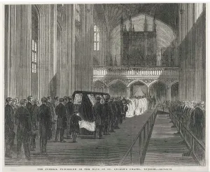Cortege: PRINCE ALBERT'S FUNERAL