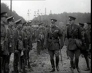 Embarkation: Prince Arthur, Duke Of Connaught, Inspecting