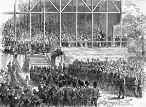 Prince Arthur at Leeds, declaring Roundhay Park open