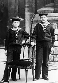 Oskar: Prince August William and Prince Oskar, 1899