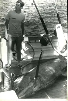 Marlin: Prince Charles with Marlin on deck, Australia