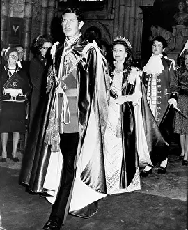 Installing: Prince Charles, Order of the Bath, Westminster Abbey