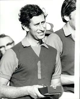 Cheered: Prince Charles at polo event, Windsor