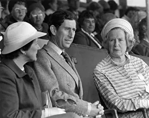 Wadebridge: Prince Charles at the Royal Cornwall Show