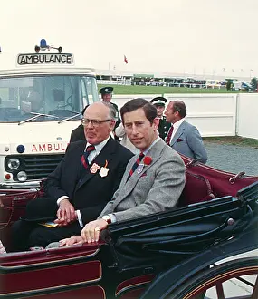 Wadebridge: Prince Charles at the Royal Cornwall Show