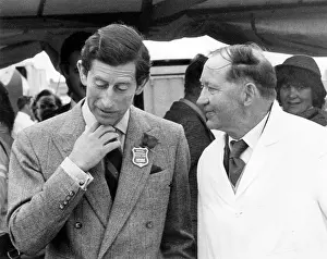 Exhibitor: Prince Charles at the Royal Cornwall Show