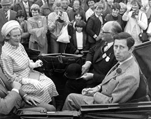 Wadebridge: Prince Charles at the Royal Cornwall Show