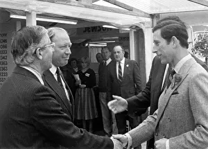 Organisers: Prince Charles at the Royal Cornwall Show
