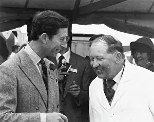 Exhibitor: Prince Charles at the Royal Cornwall Show