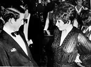 Wimbley: Prince Charles and Shirley Bassey at gala