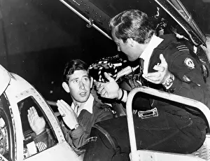 Hank: Prince Charles training as pilot, RAF Cranwell