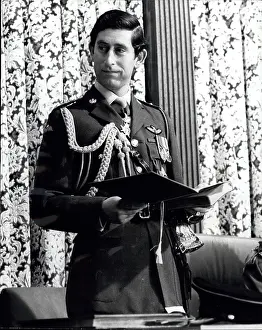 Anyway: Prince Charles in uniform in Canterbury, Kent