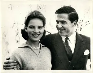 Hellenes: Prince Constantine of Greece with fiancee