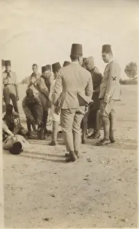 Daoud: Prince Daoud watching boy scouts, Cairo, Egypt