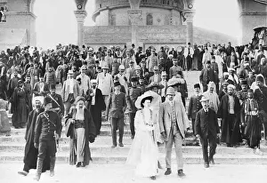 Oldenburg: Prince Eitel Friedrich and Sophie Charlotte in Jerusalem, 19
