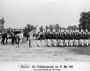 Eitel: Prince Eitel Friedrich at the Spring Parade, 1901