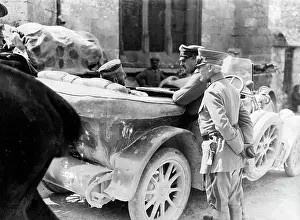 Eitel: Prince Eitel Friedrich at the western front, 1918