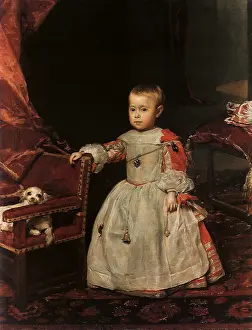 Velazquez: Prince Felipe Prospero, by Velazquez
