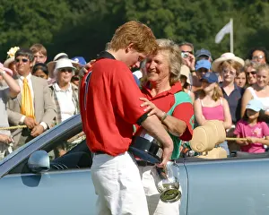 Chevis: Prince Harry and Clare Tomlinson