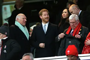 Natwest: Prince Harry at a rugby match, Twickenham