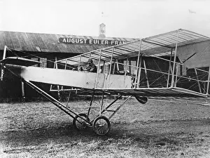 Euler: Prince Heinrich of Prussia in an Euler-flying machine, 1910