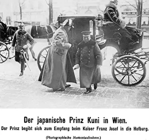 Kuni: Prince Kuni in Vienna, 1909