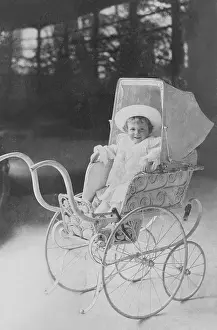 Ruprecht: Prince Luitpold of Bavaria in a pram, 1902
