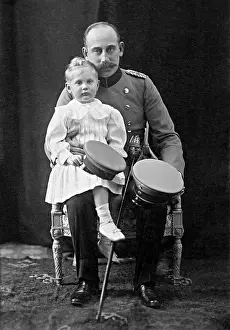 Successor: Prince Max von Baden with his son Berthold, 1909