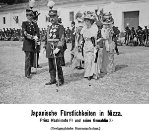 Dazur: Prince Nashimoto in Nice, 1909