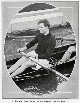 Rower: Prince Olaf. Oxford rower